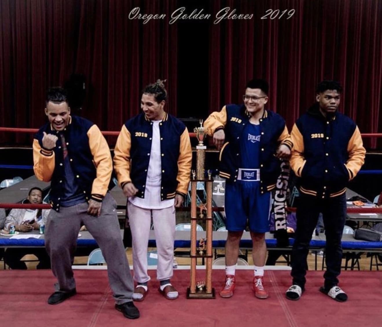 B2T Boxing team at Oregon Golden Gloves 2019